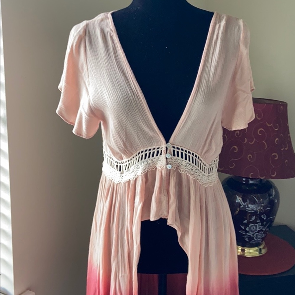 Ombré Dipped Duster - Picture 5 of 13